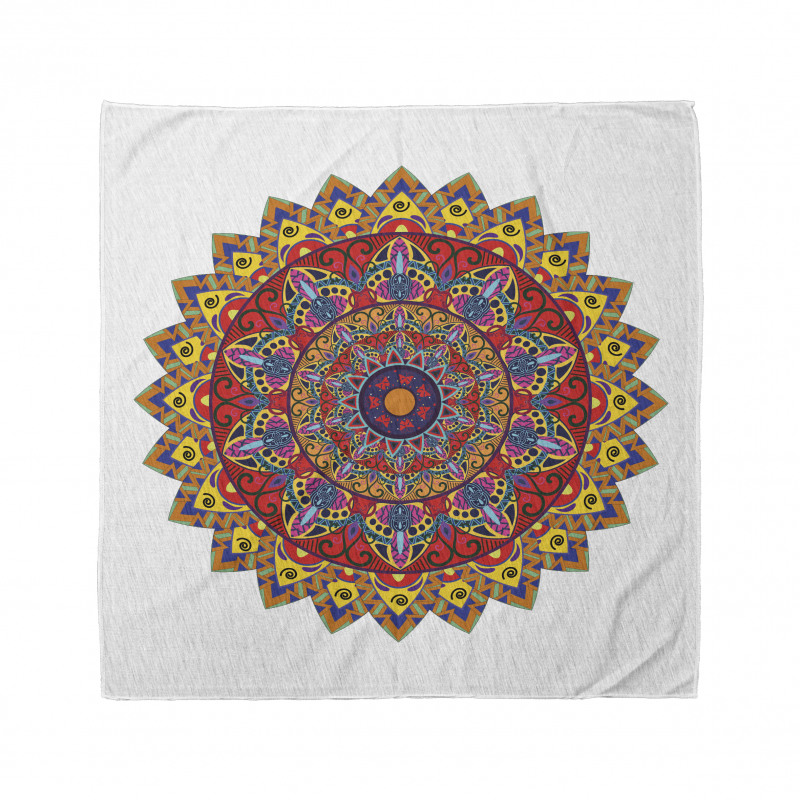 Mandala Bandana Nostaljik Şık Çiçek