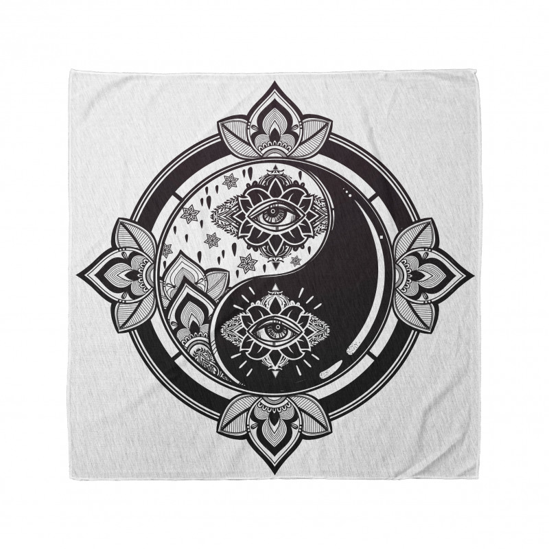 Floral Third Eye Sign Bandana