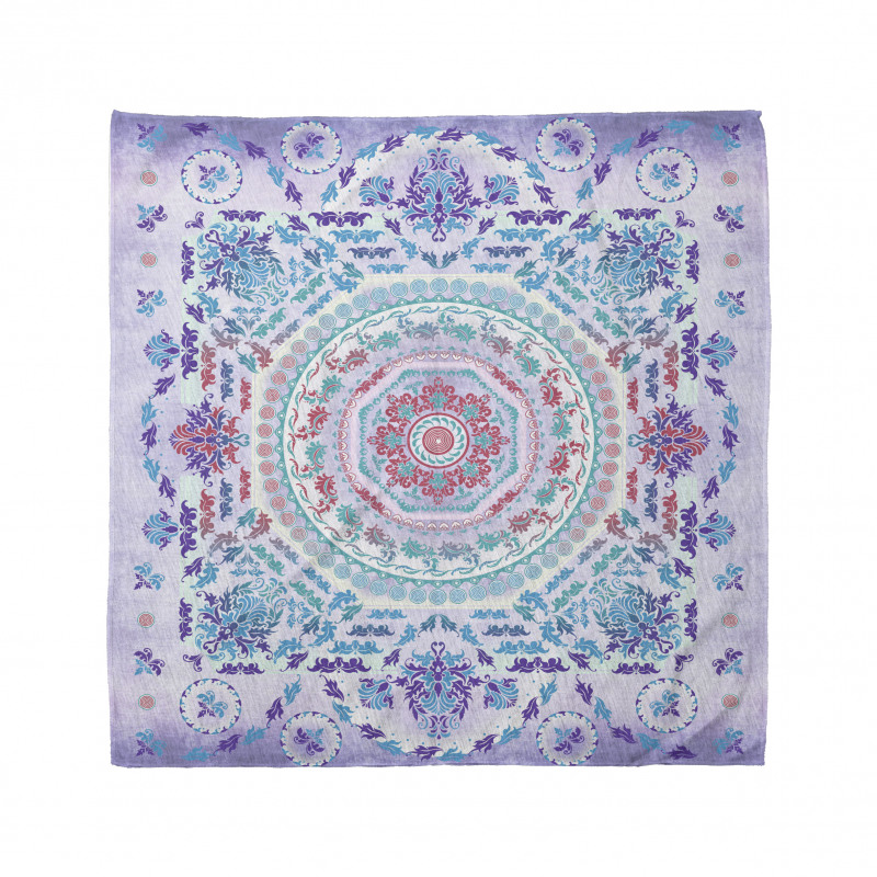 Etnik Bandana Soyut Mandala Deseni