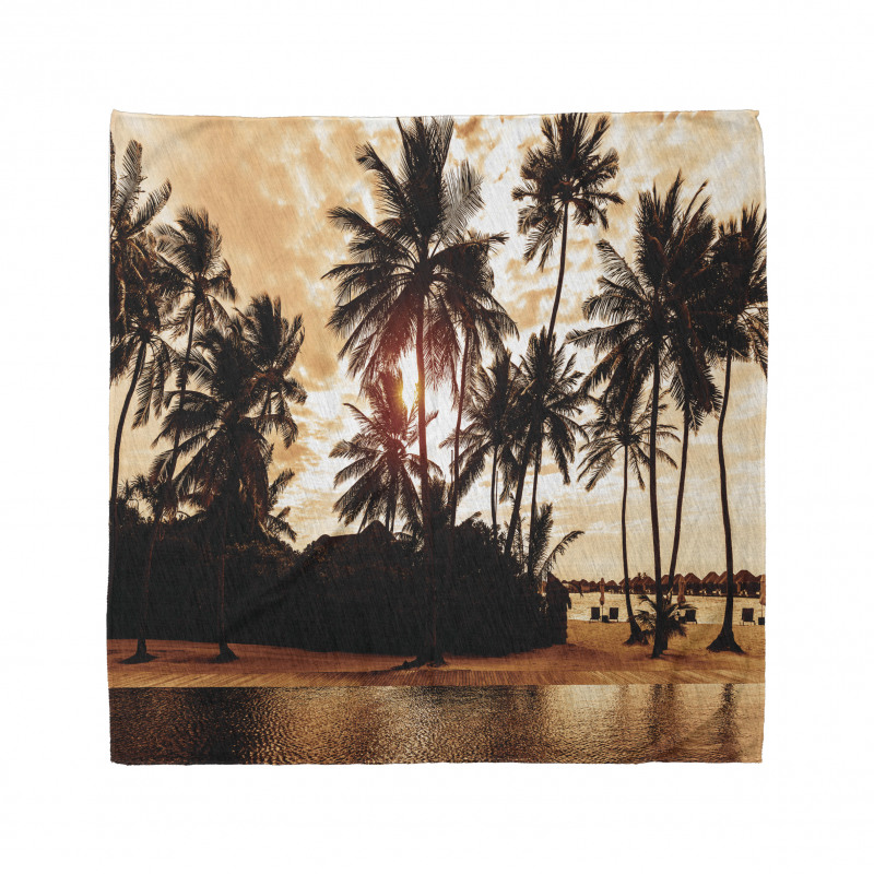 Ocean Sea Love Palms Bandana