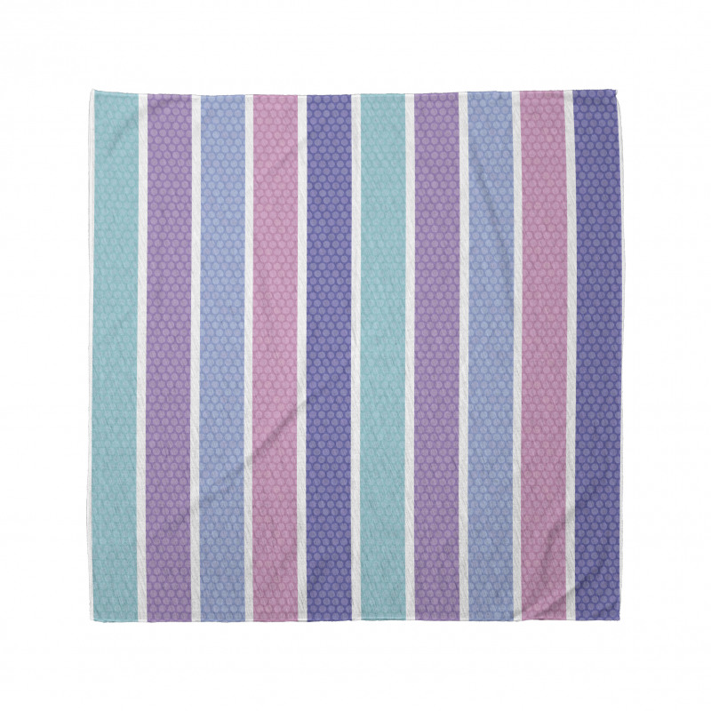 Polka Dot with Stripes Bandana