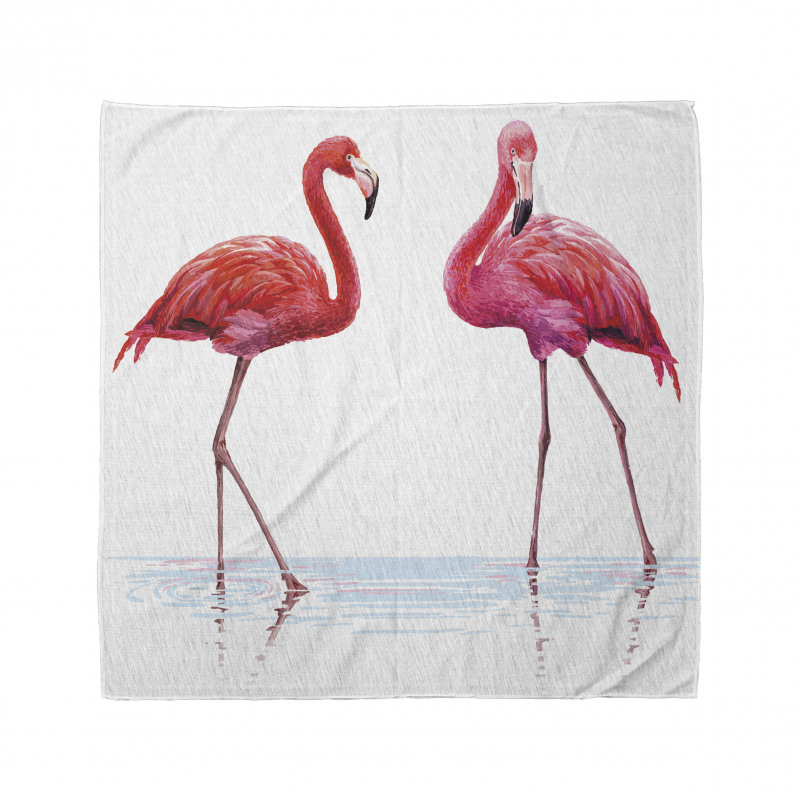 Flamingo Bandana Egzotik Hayvan Deseni