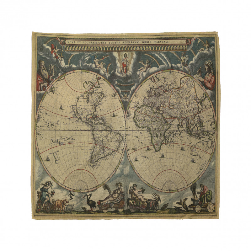 Old Map World Bandana