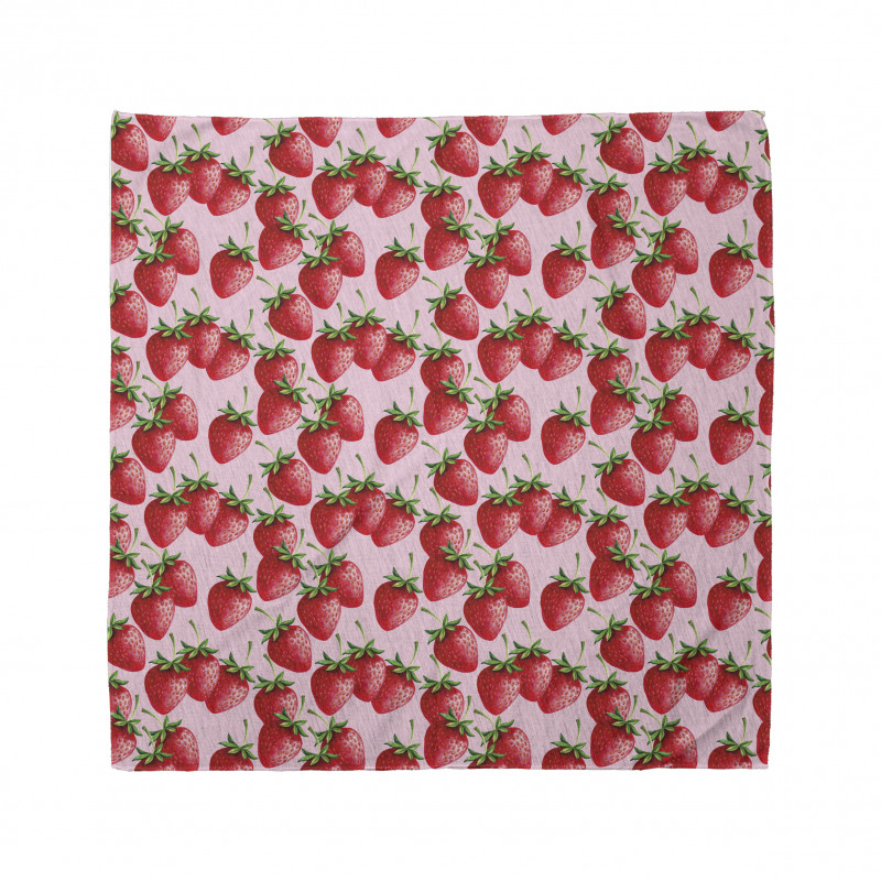 Juicy Strawberries Fruit Bandana