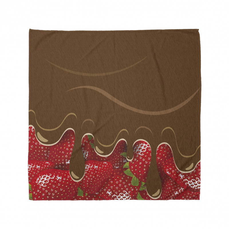 Strawberries Chocolate Bandana