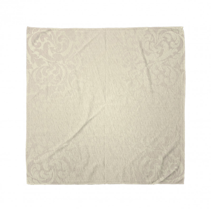 Monochrome Damask Bandana