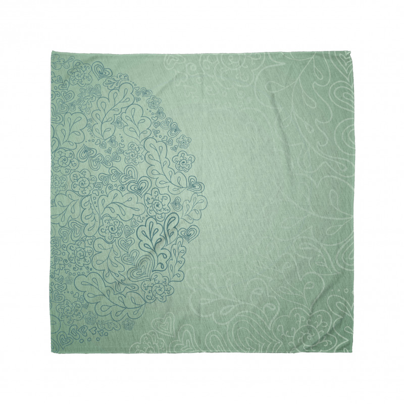 Mixed Leaves Botanical Bandana