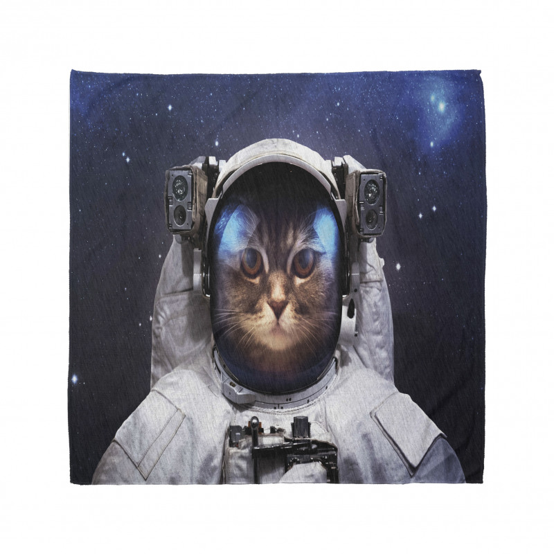 Kitty Suit in Cosmos Bandana