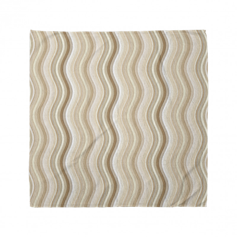 Wavy Lines Vertical Swirl Bandana