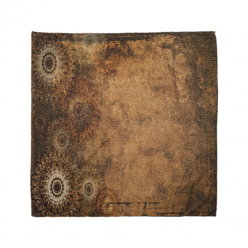 Aged Texture Vintage Floral Bandana