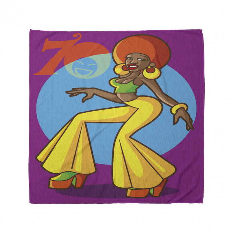 Afro Disco Lady Bandana