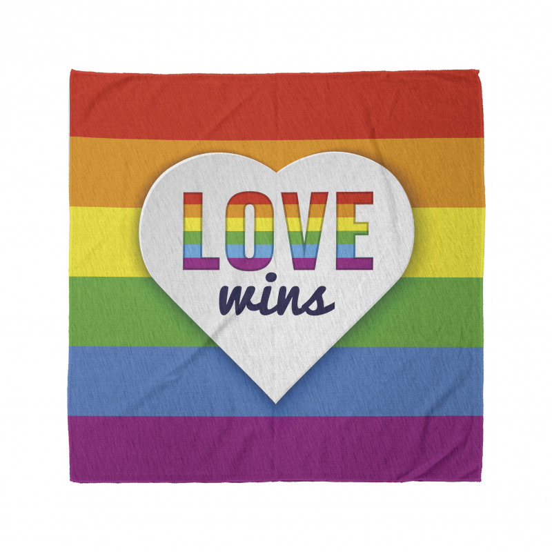 LGBT Pride Love Wins Bandana