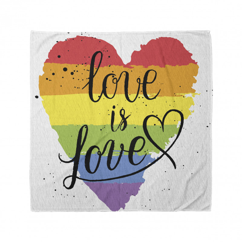 Love is Love Art LGBT Bandana