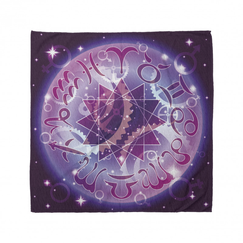 Zodiac Circle Space Bandana