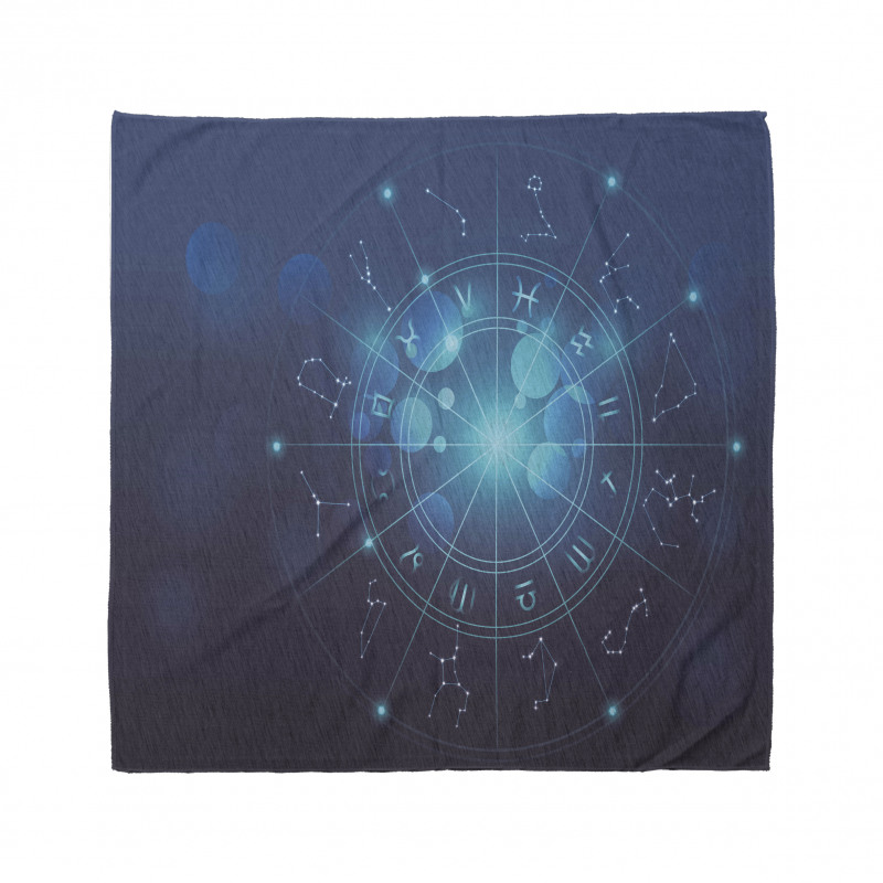 Astroloji Bandana Mavi Burç Haritası