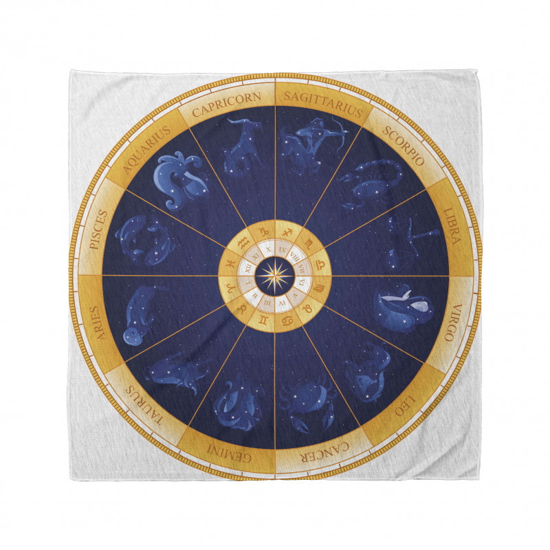 Astroloji Bandana Sarı Mavi Horoskop