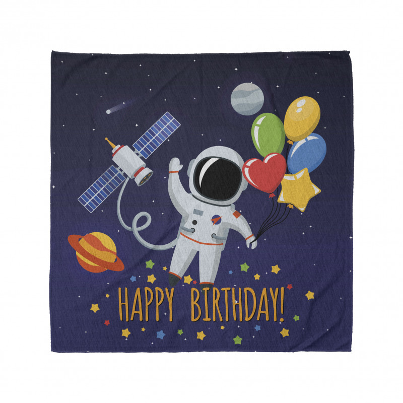 Parti Bandana Balonlu Astronot