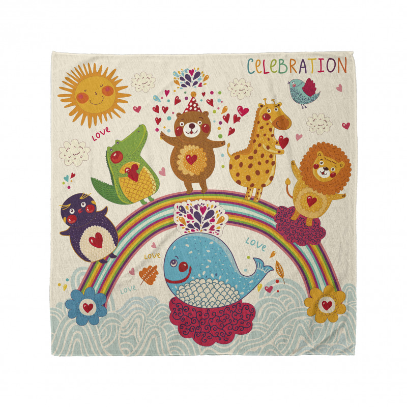 Rainbow Birthday Bandana