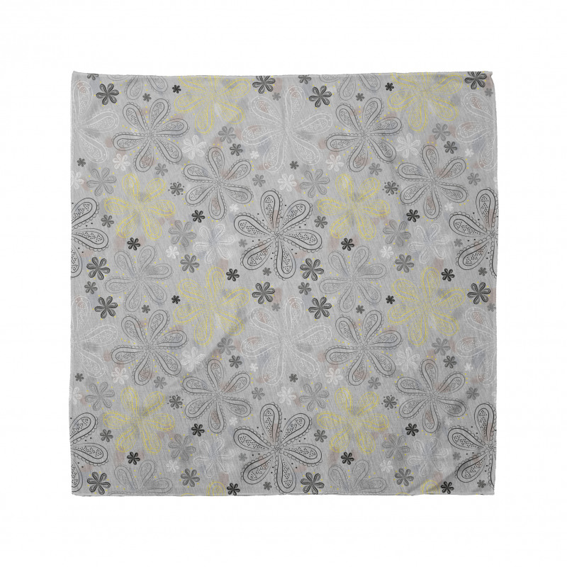 Style Yellow Flower Bandana