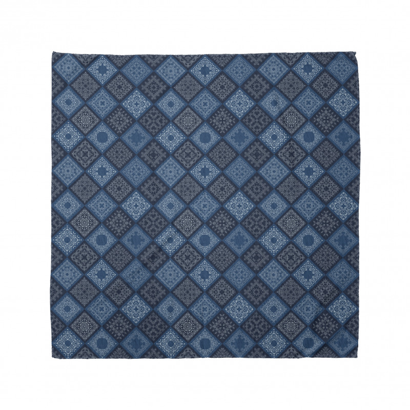 Detailed Squares Bandana