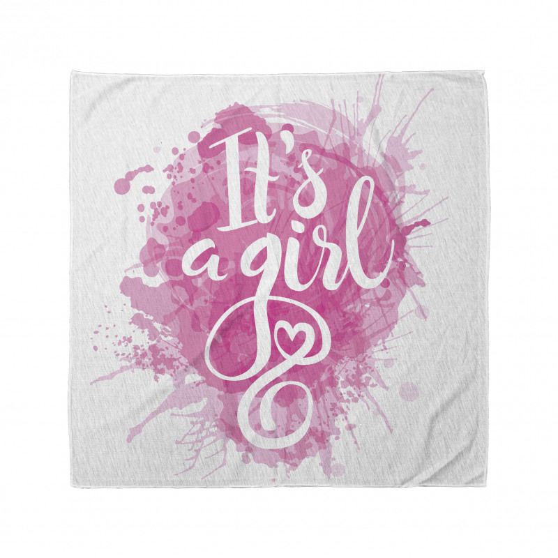 It's a Girl Baby Bandana