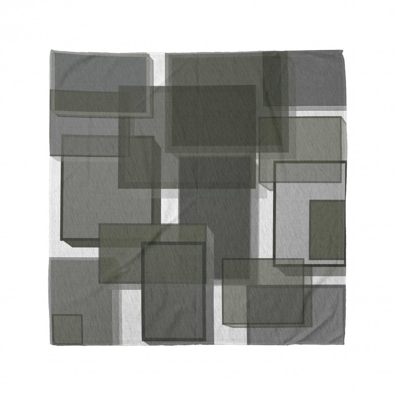 Cubes Modern Abstract Bandana