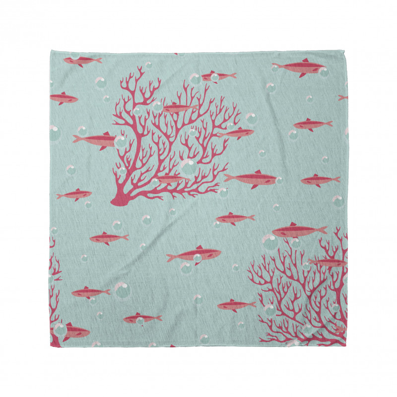 Fishes Coral Reef Aquatic Bandana