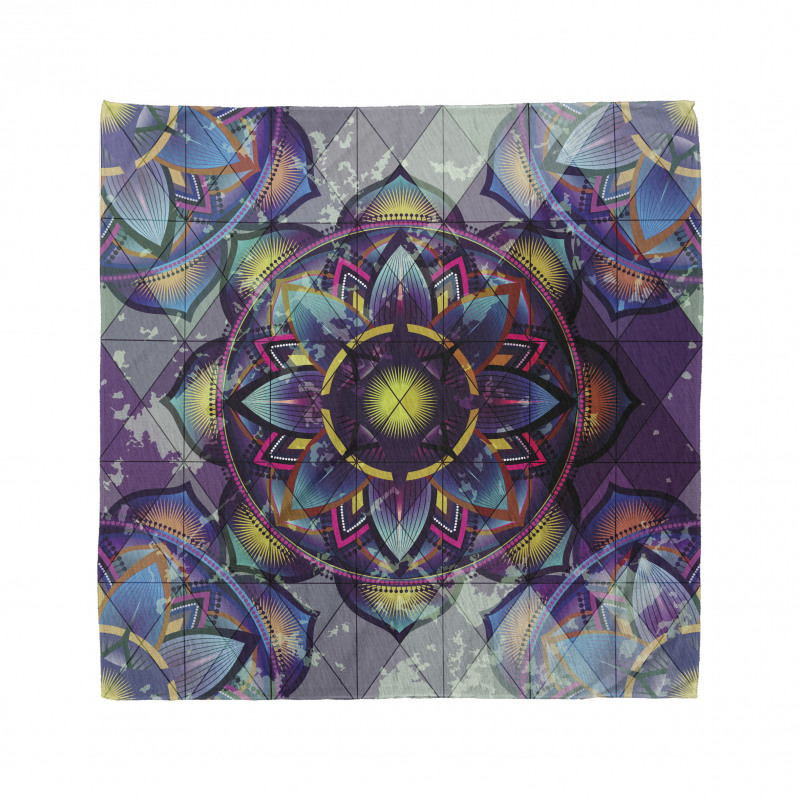 Grunge Futuristic Mandala Bandana