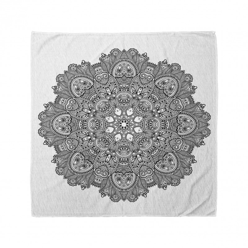 Etnik Bandana İşlemeli Mandala