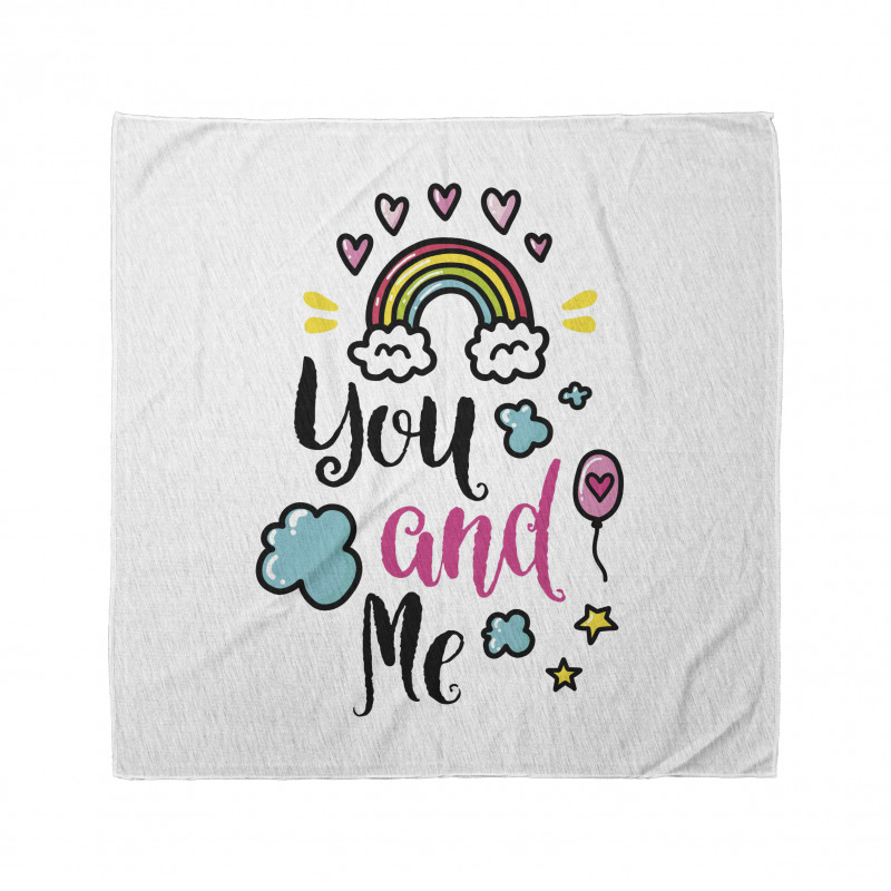 Rainbow Romance Bandana