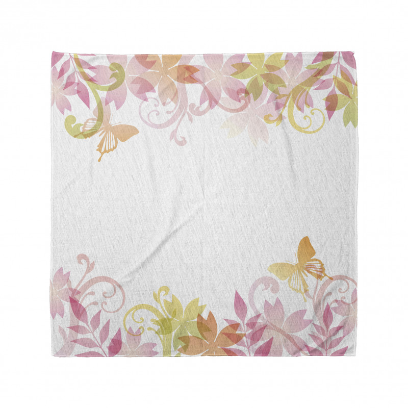 Floral Spring Wreath Bandana