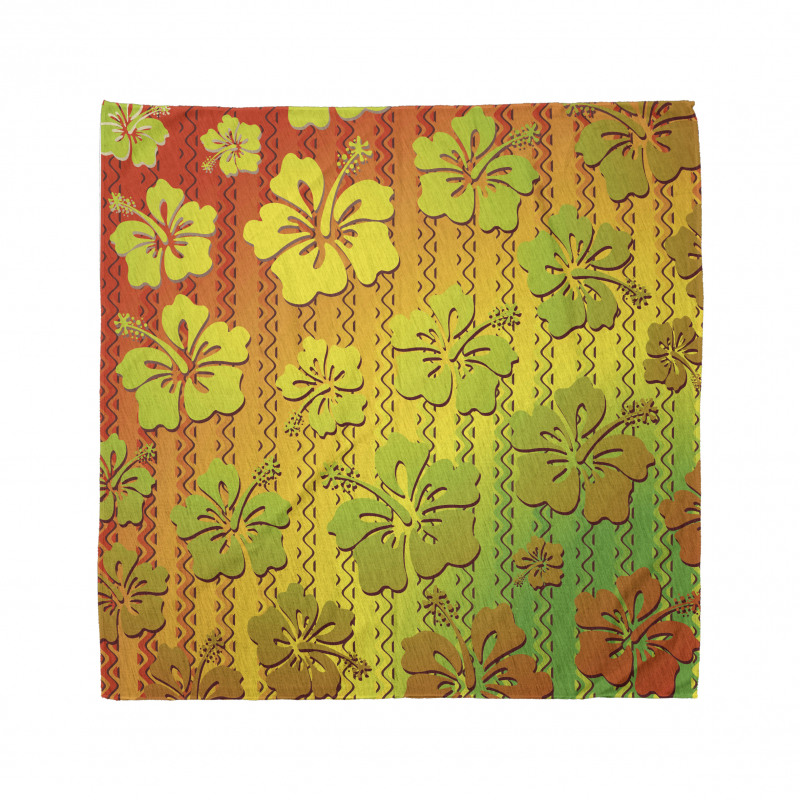 Jamaican Island Flower Bandana