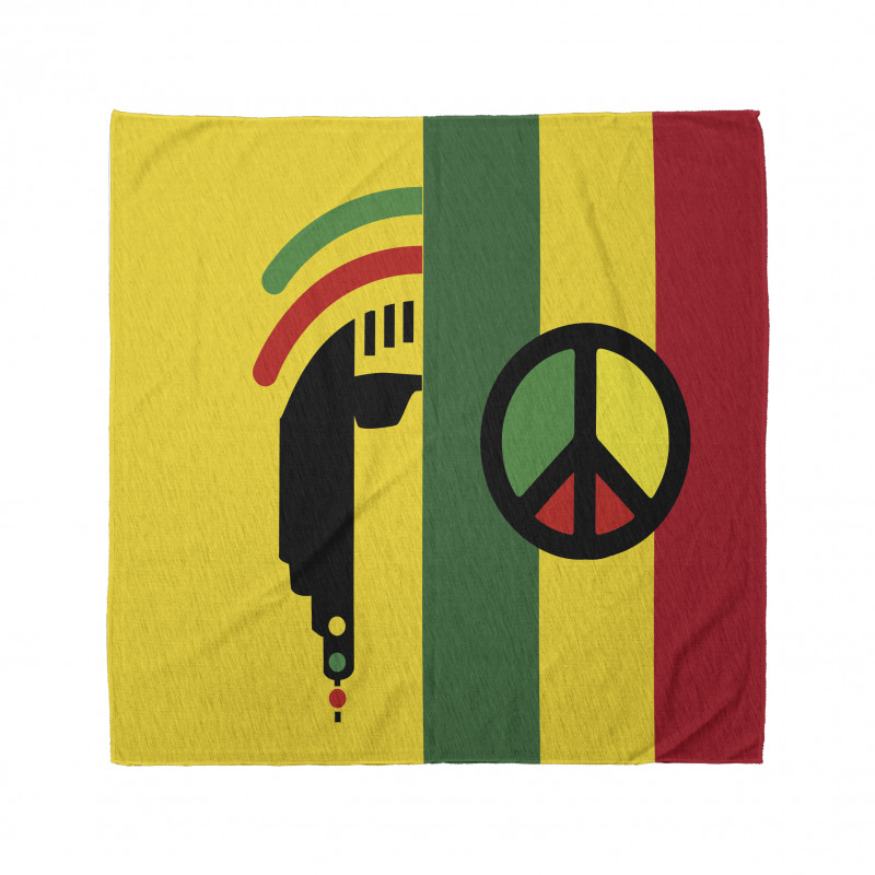 Reggae Music Peace Bandana