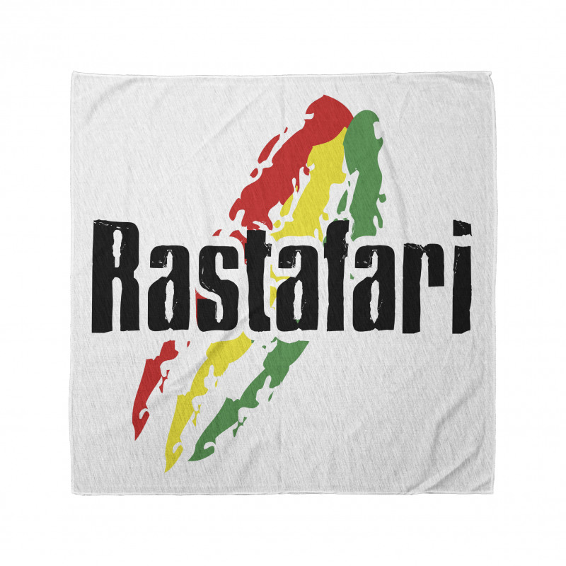 Afrika Bandana Rastafaryan Desenli