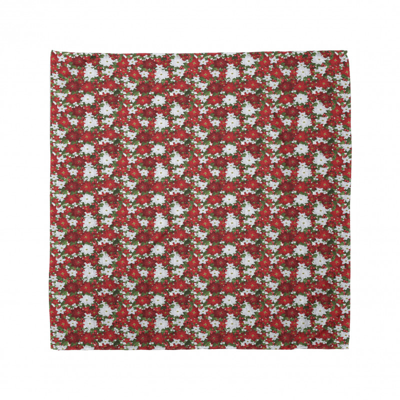 Holly Mistletoe Bandana