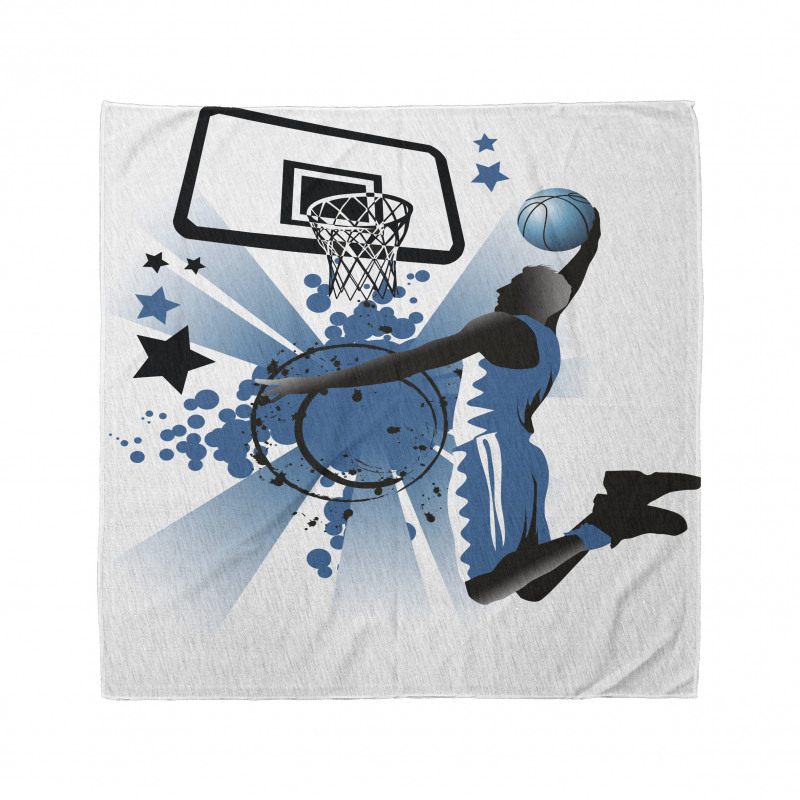 Spor Bandana Mavi Basketbol Oyuncusu