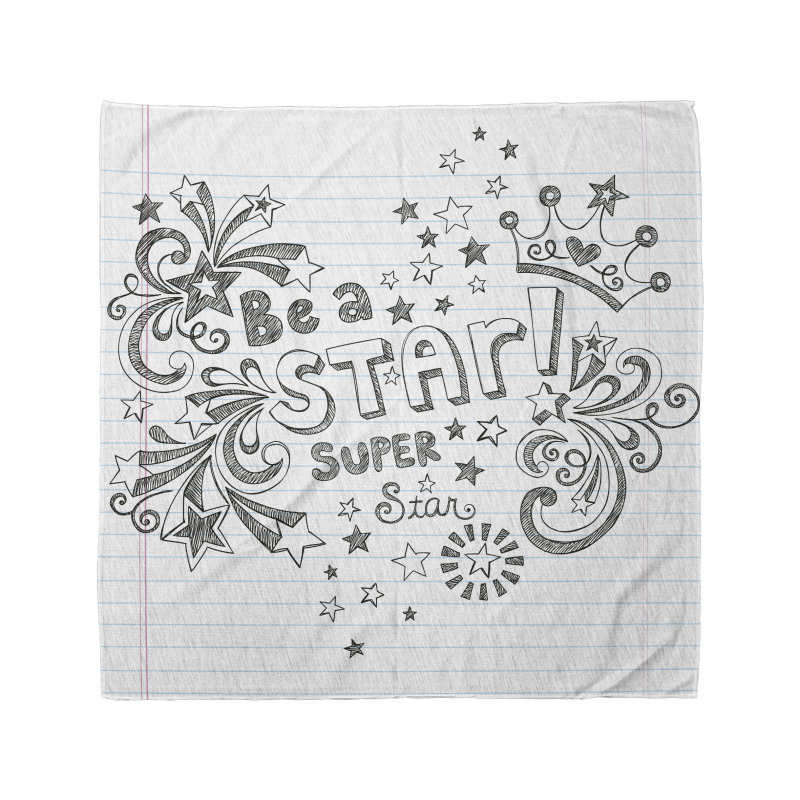 Soyut Bandana Süper Star Ol