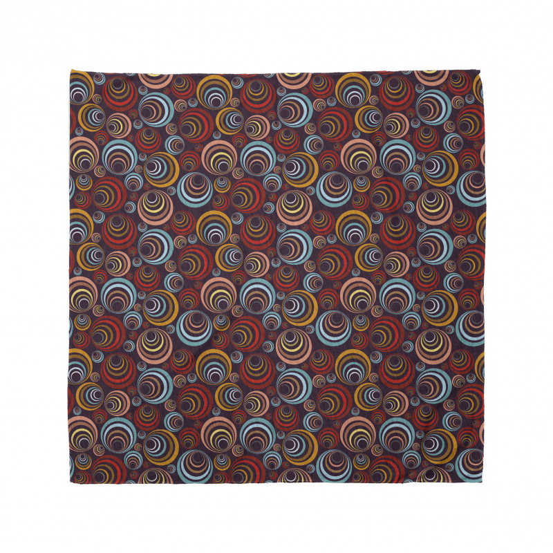 Geometrik Bandana Sarmal Daireler