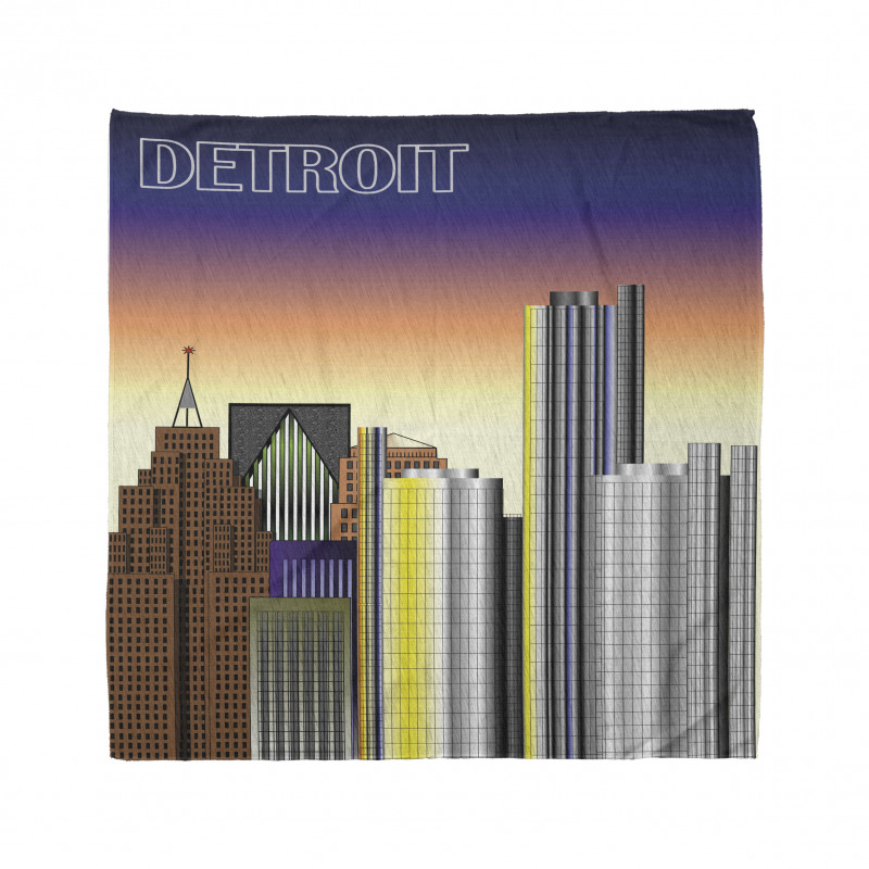 Mimari Bandana Detroit'in Gökdelenleri