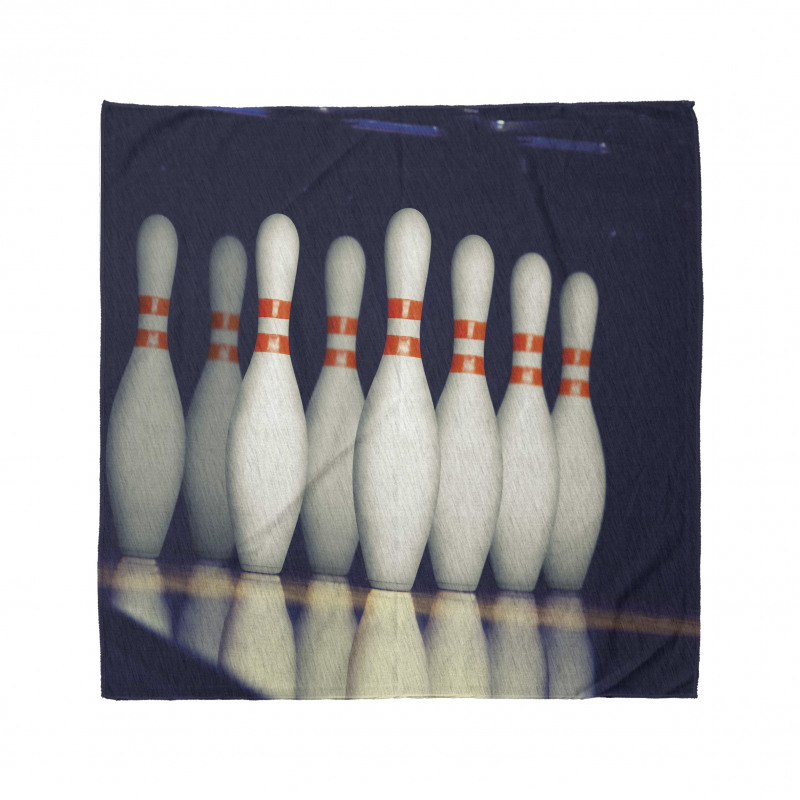 Hobiler Bandana Bowling Temalı Beyaz Labutlar