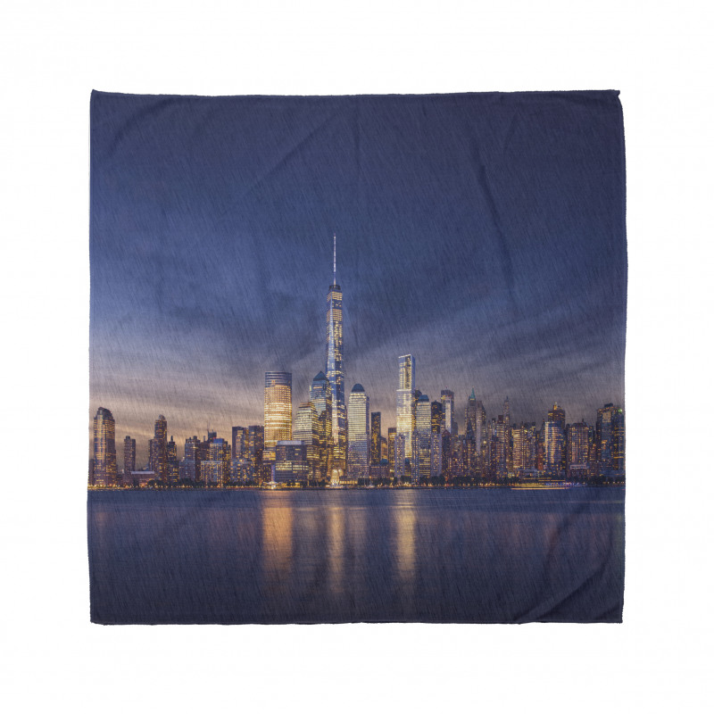 New York Skyline Evening Bandana