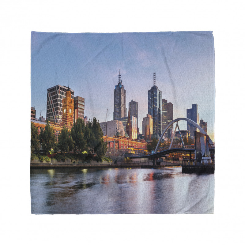 Urban Bandana Melbourne Gökdelen ve Gökyüzü