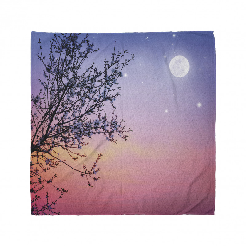 Dreamy Sky Spring Tree Bandana