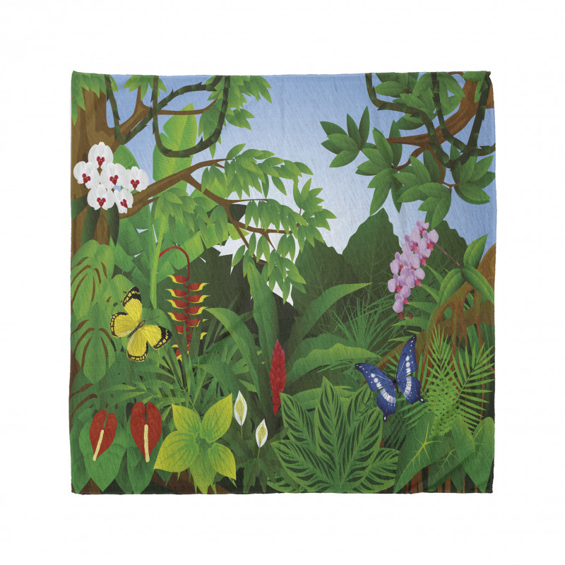 Lively Forest Trees Bandana