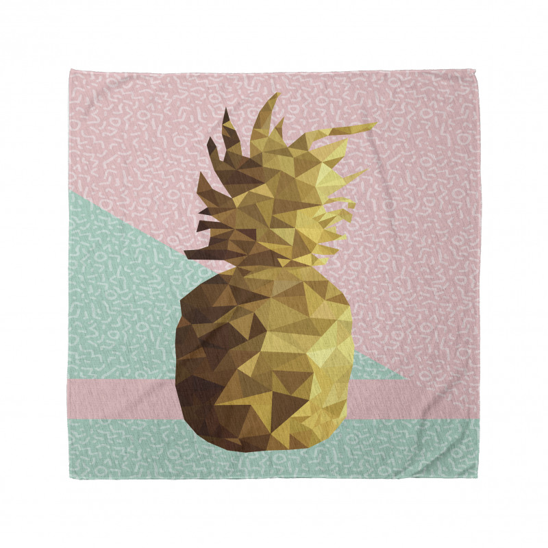 Yemek Bandana Kahverengi Ananas