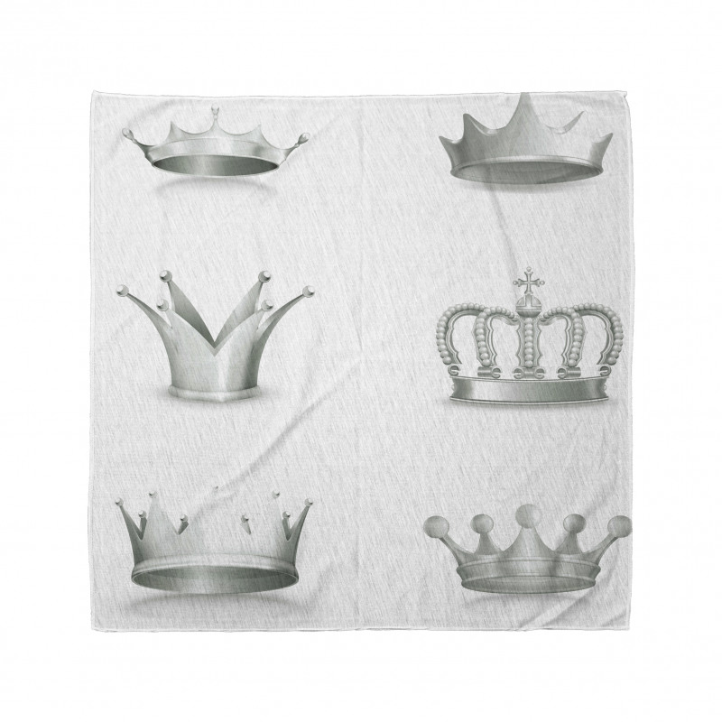 Various Antique Crowns Bandana