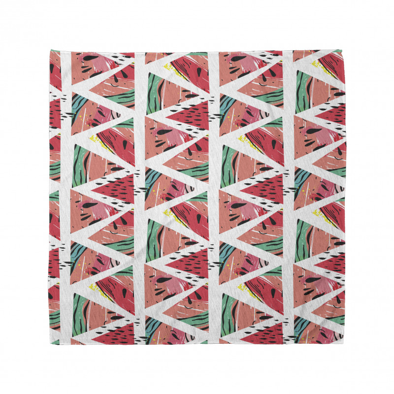 Abstract Watermelon Bandana