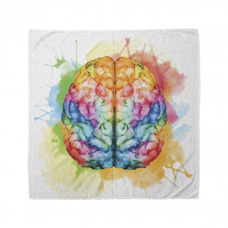 Colorful Human Brain Bandana