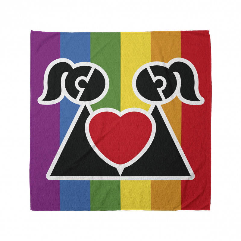 Love Wins Gay Couple Bandana