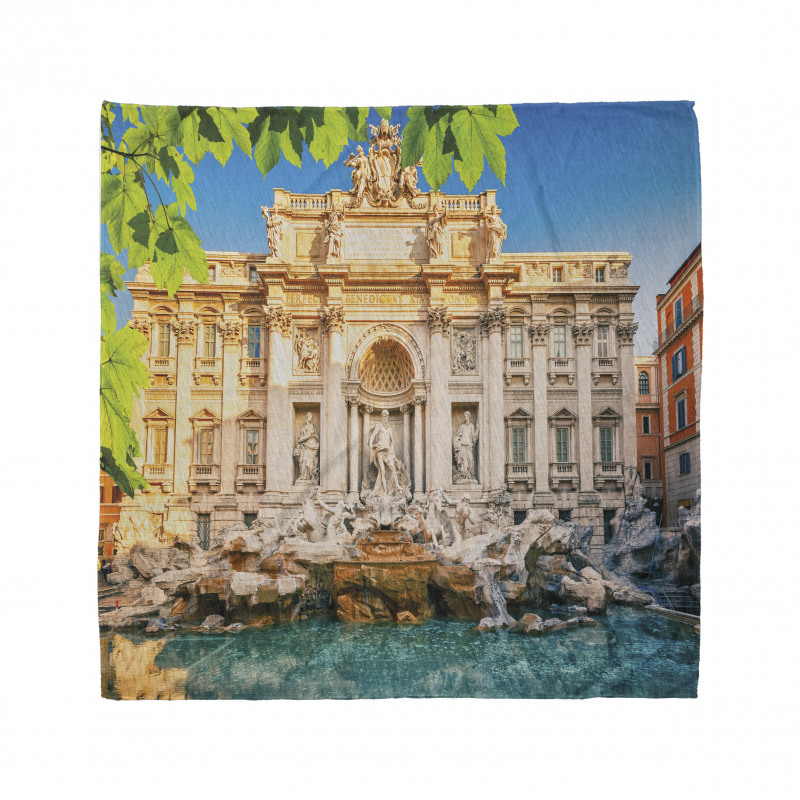 Fountain Di Trevi Tourist Bandana